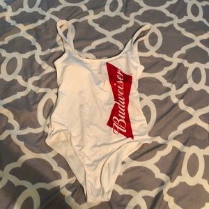 Budweiser one piece suit
